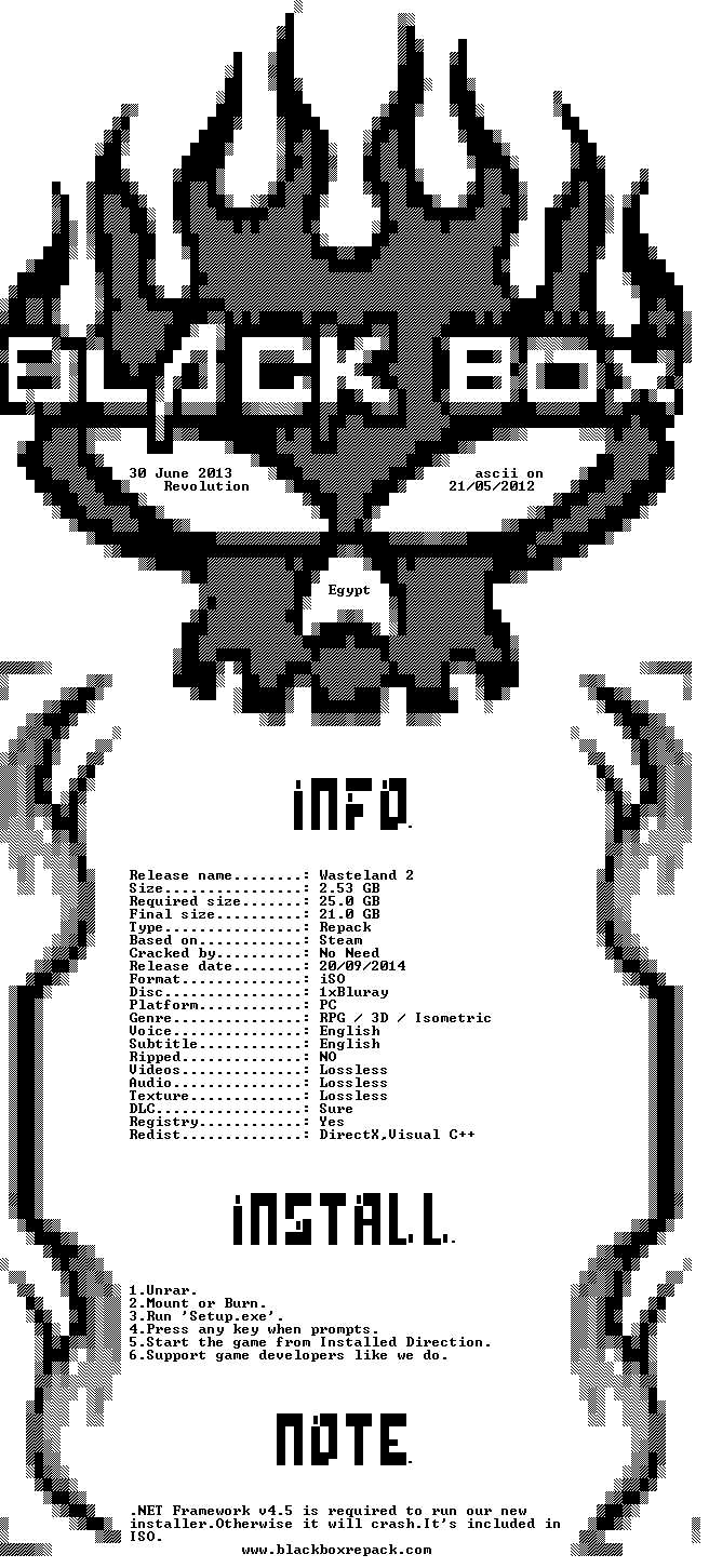 Wasteland 2-Black Box